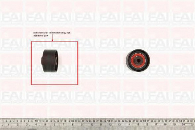 FAI AUTOPARTS t9534 -  Паразитный / Ведущий ролик, зубчатый ремень